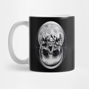 Skull mountain Mug